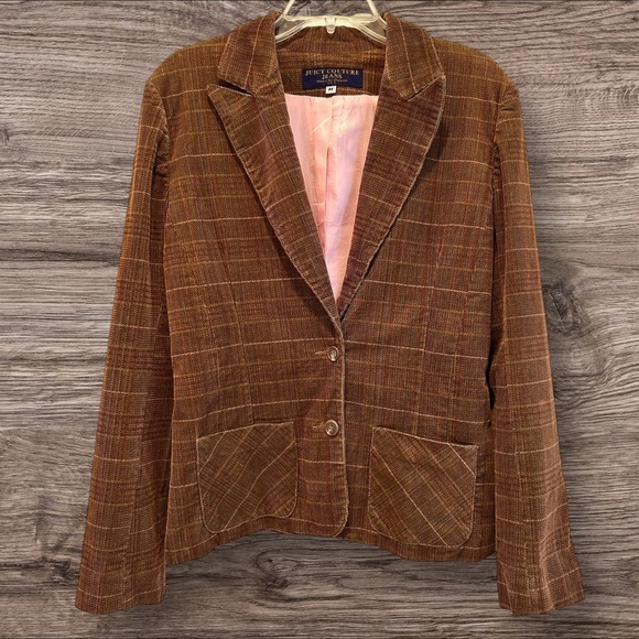 Juicy Couture Jeans Y2K Flair Blazer in size Medium